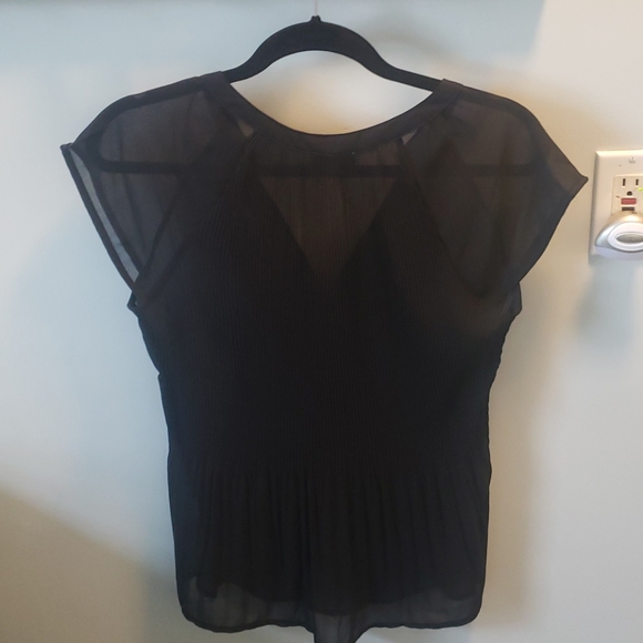 Sheer black Guess top - Picture 3 of 3